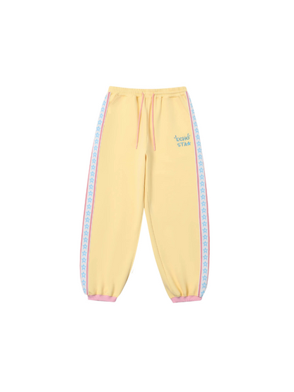 Casual Sports Zip Parker + Star Design Pants