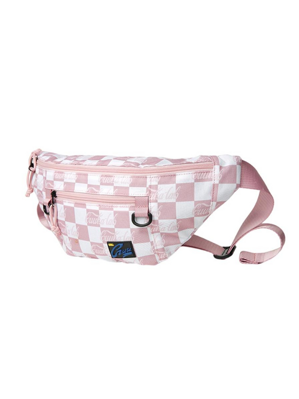 Block Check Crossbody Bag