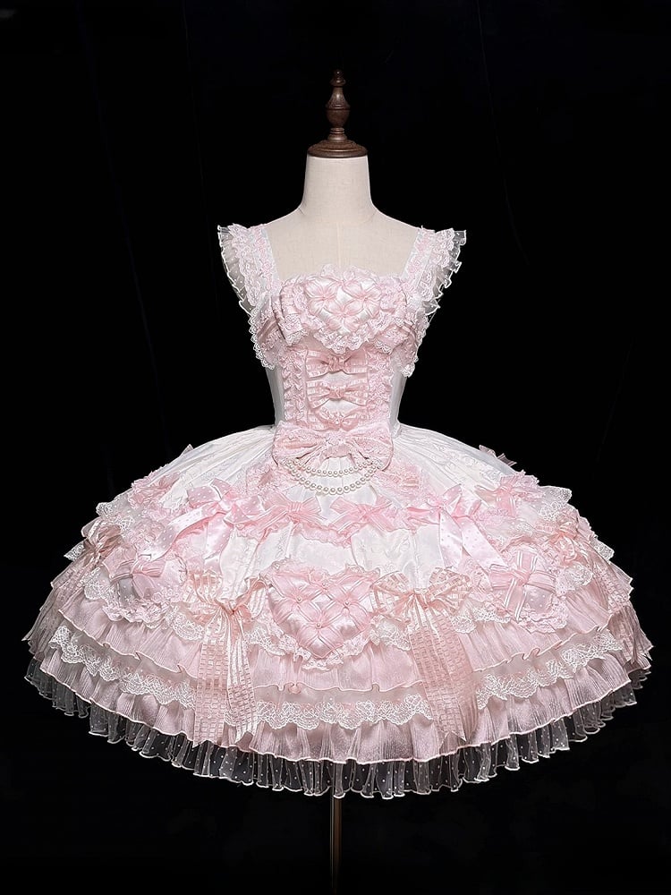 【12月26日予約締切】ピュアスイートローズファンタジーティアードロリータドレス