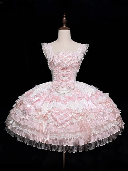 【12月26日予約締切】ピュアスイートローズファンタジーティアードロリータドレス