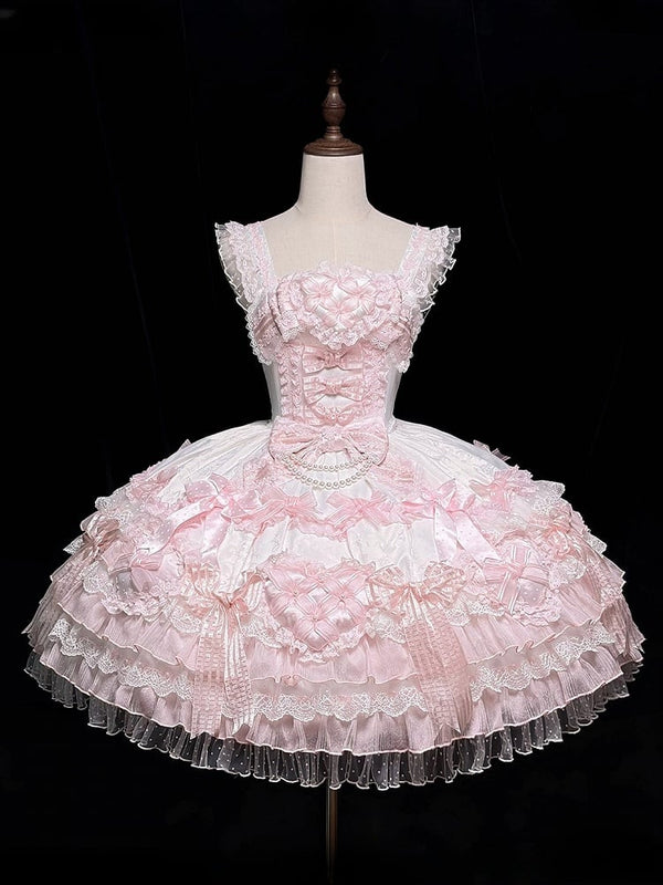 【12月26日予約締切】ピュアスイートローズファンタジーティアードロリータドレス