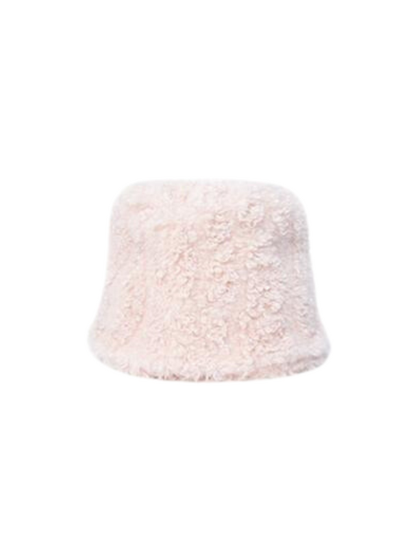 Fur boa pink jacket + boa tube top + boa skirt + boa hat