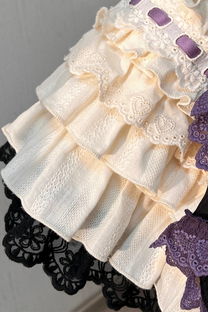 China Style Girl Lolita Top + Skirt + Catsuit + Clips