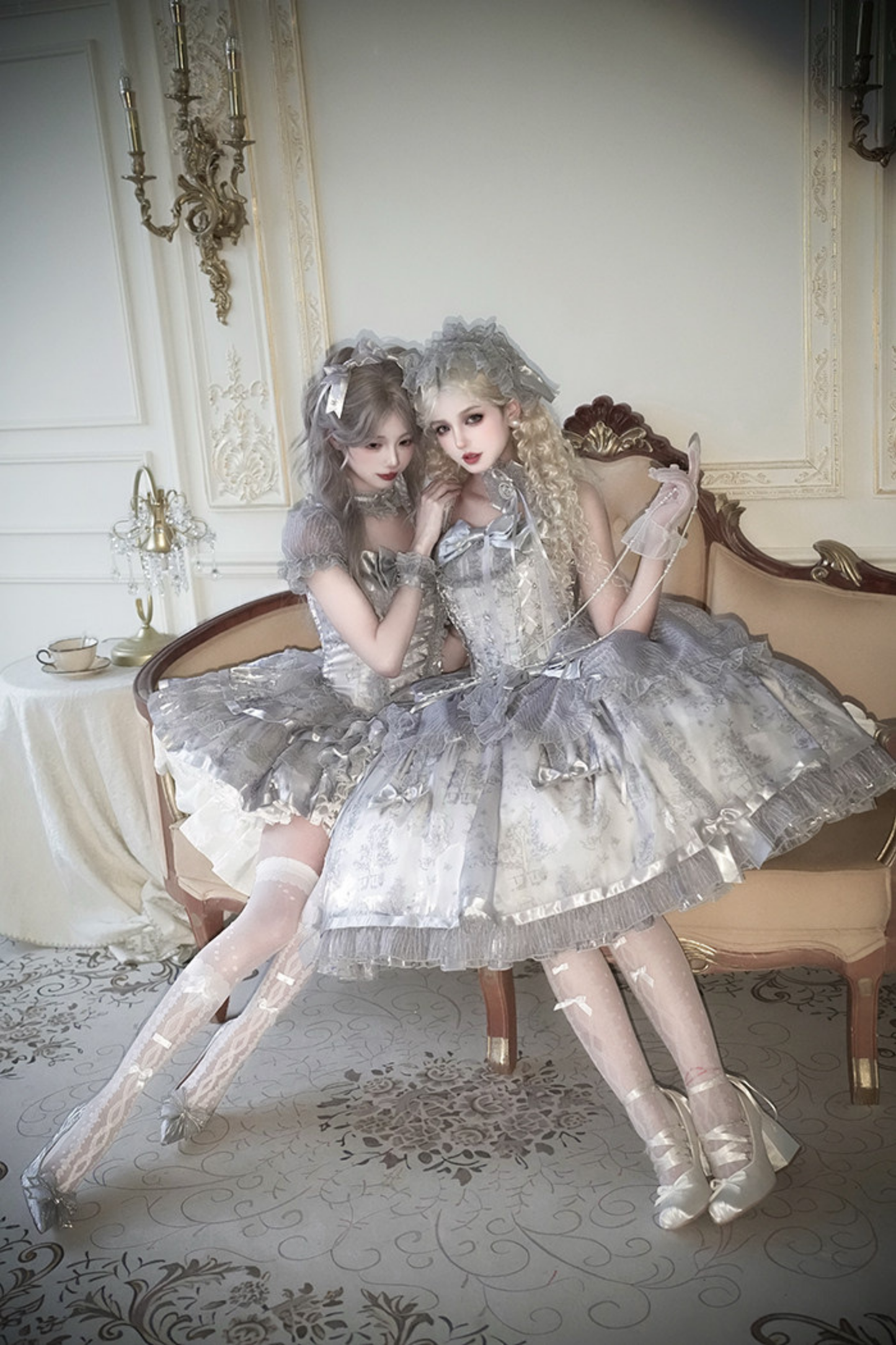 [Pre-order Deadline: April 3] Dream Lolita Hairband + Clip + Necklace + Choker + Sleeves + Corsage