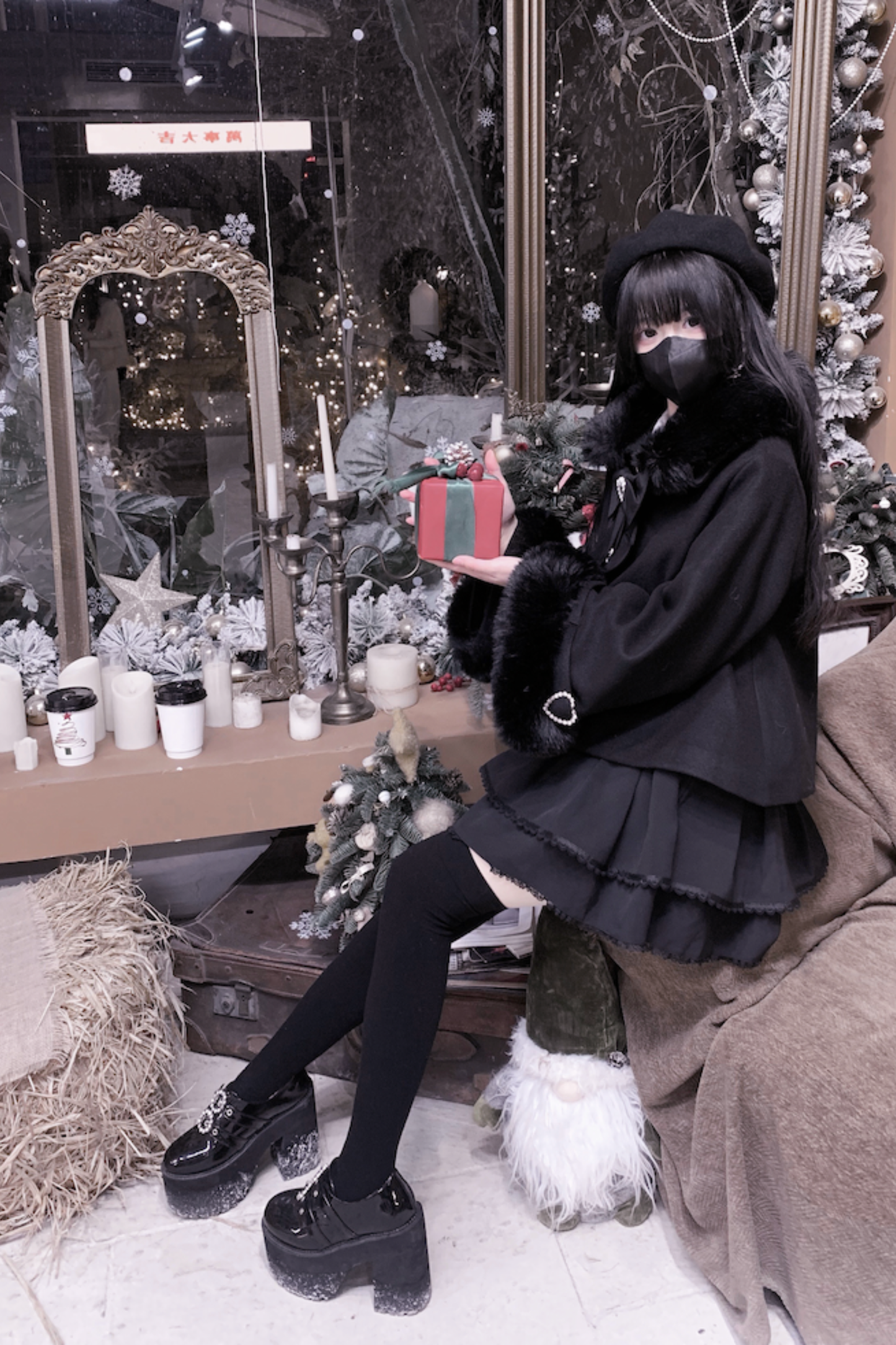 Fur Cute Snow Short Coat