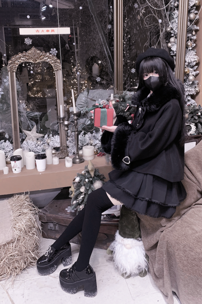 Fur Cute Snow Short Coat