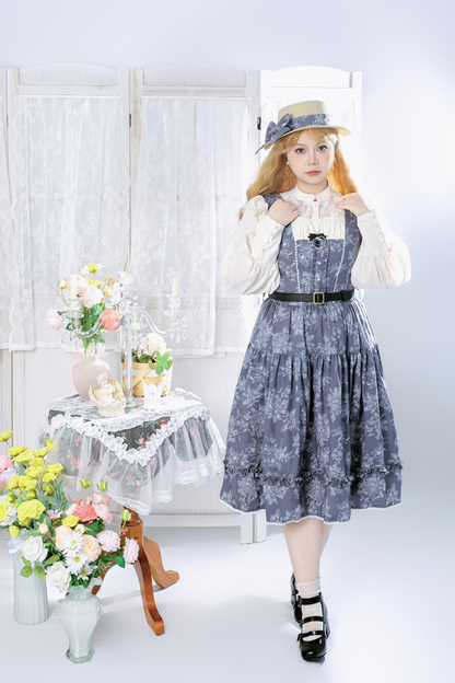 Sketch Wild Rose Elegant Lolita Jumperskirt