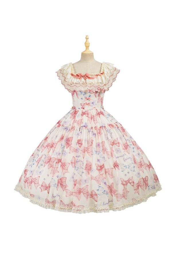Eternal Garden Lolita Dress + Off-Shoulder Dress + Jumper Skirt + Shirt