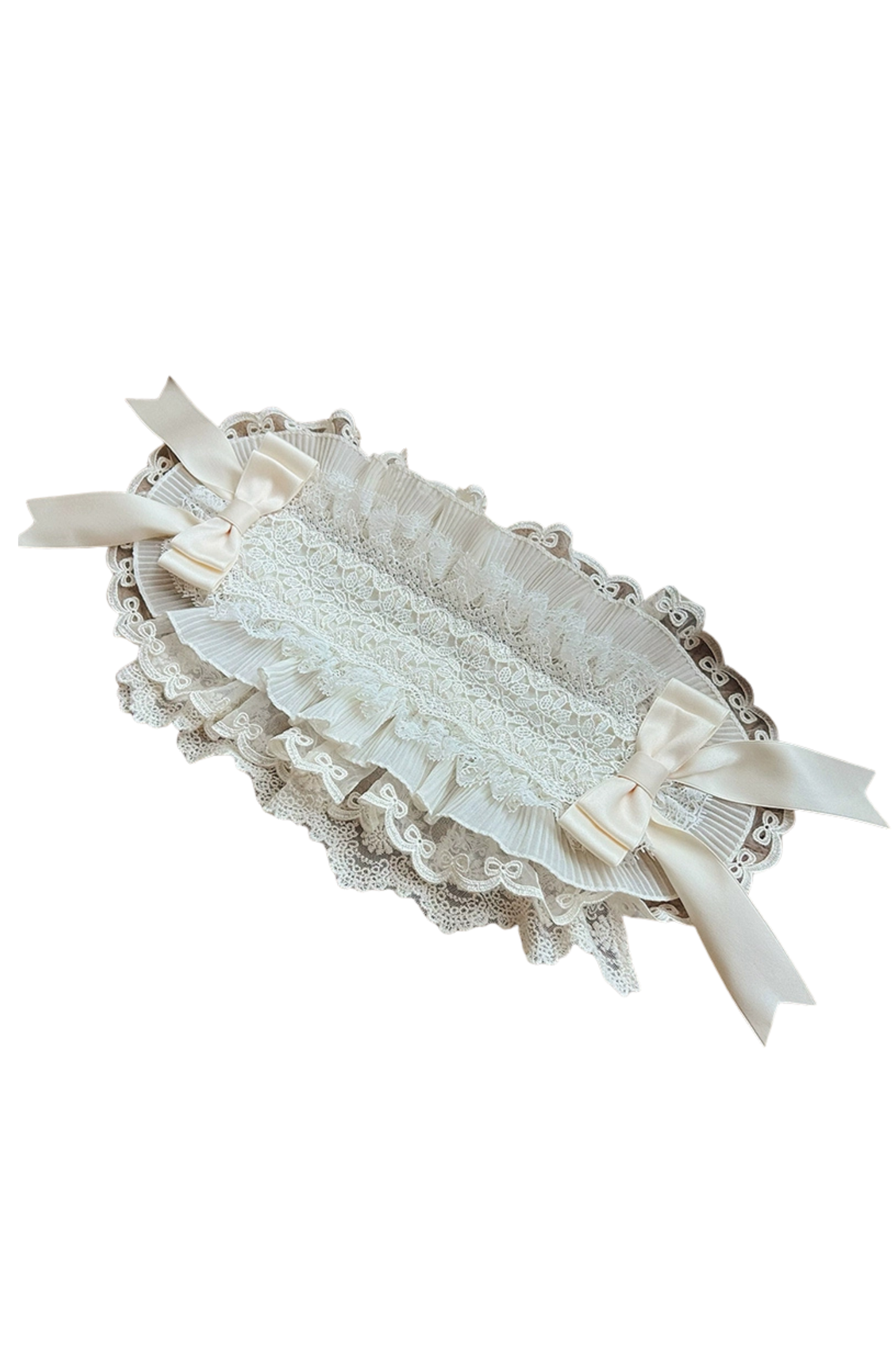 Elegant Dress + Shawl + Ribbon + Headdress