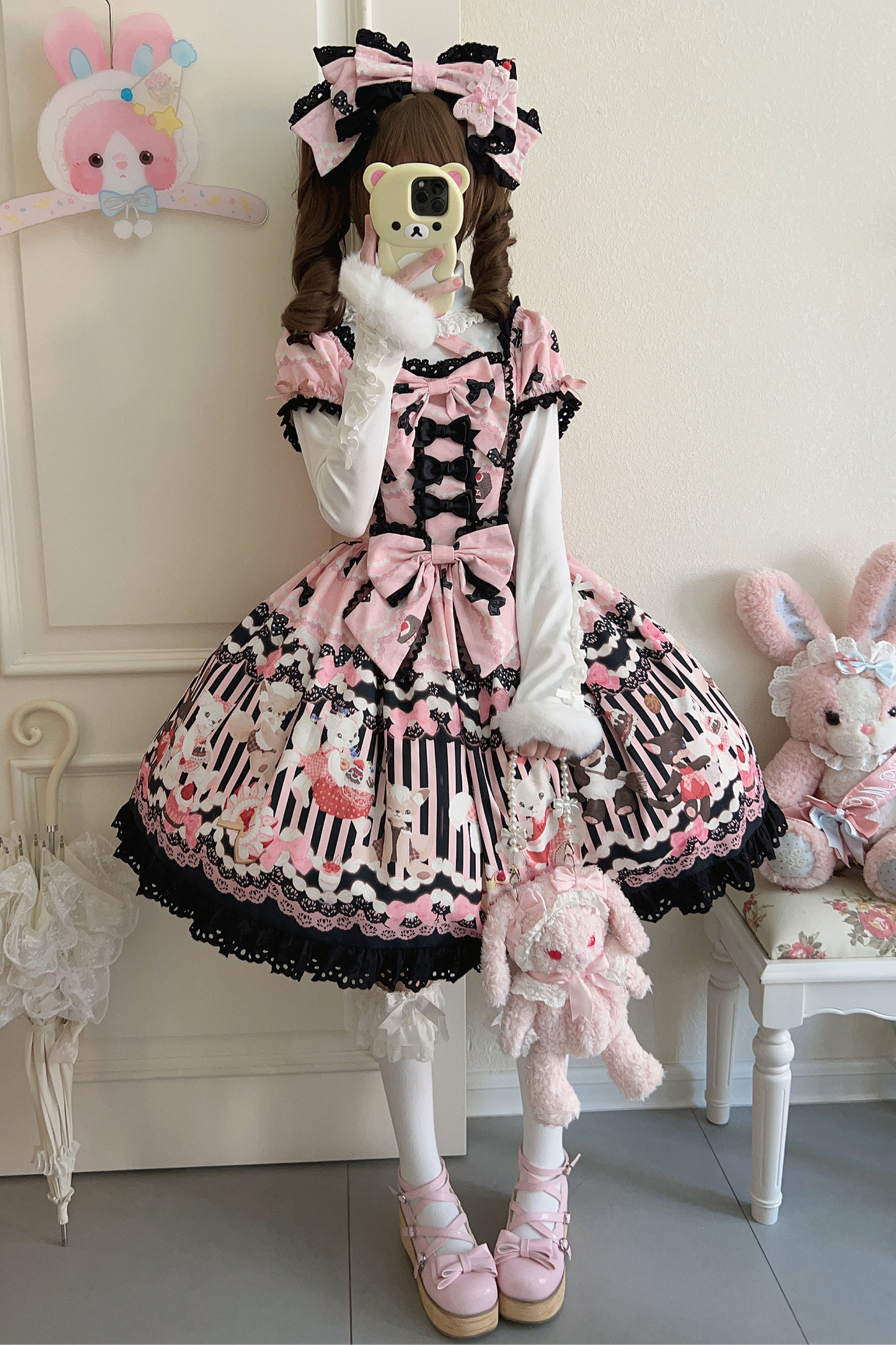 [Pre-order] Honey Fox Restaurant Star Warm Dress
