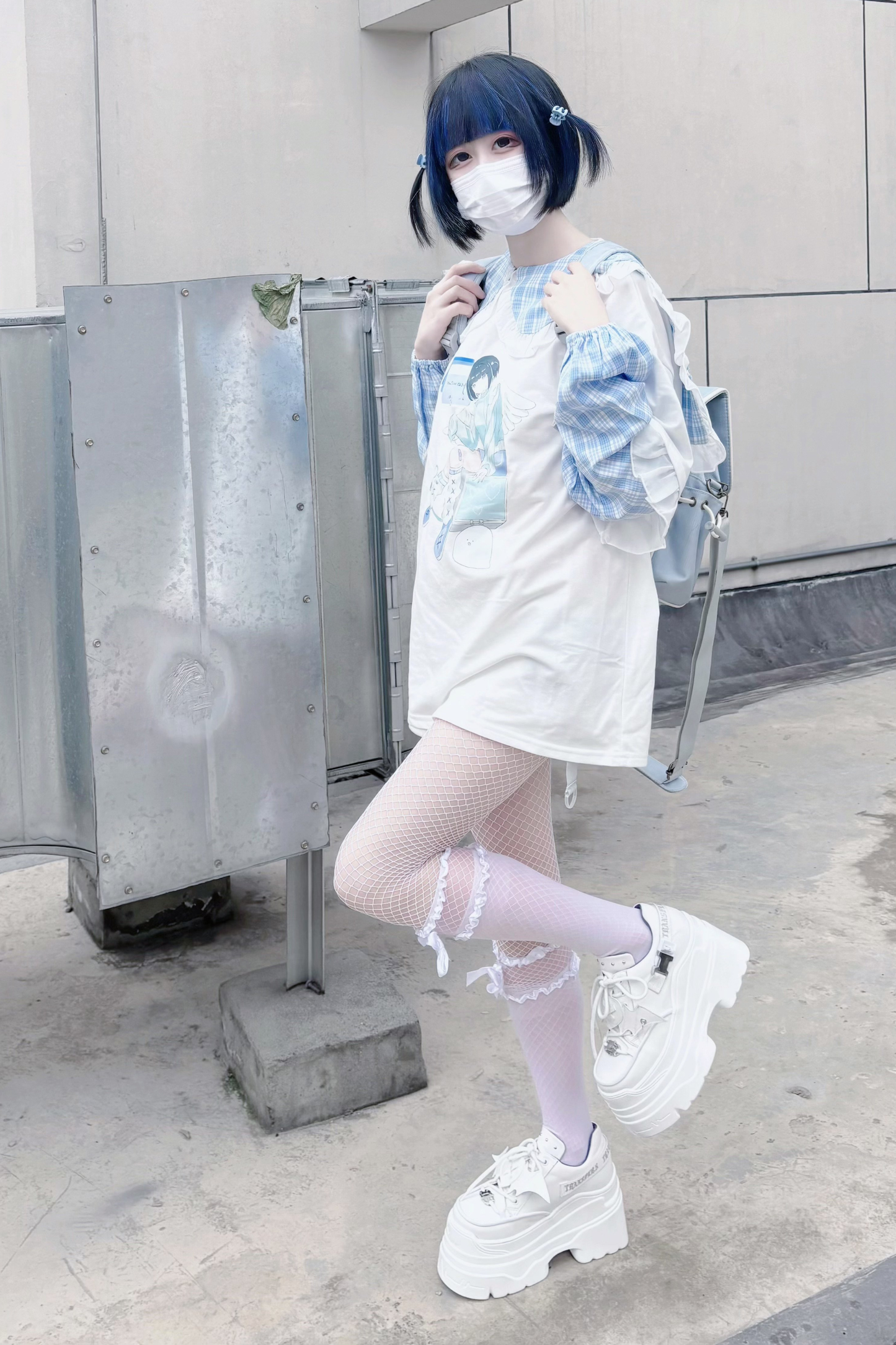 Reverse Wings Platform Shoes