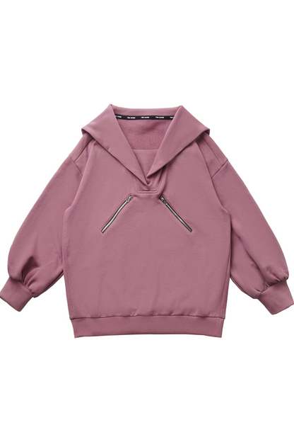 Plum color block soft shell jacket set