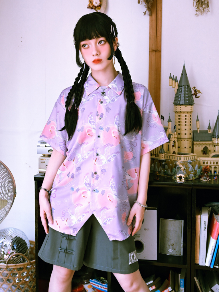 Mode China Design Mode Summer Shirt