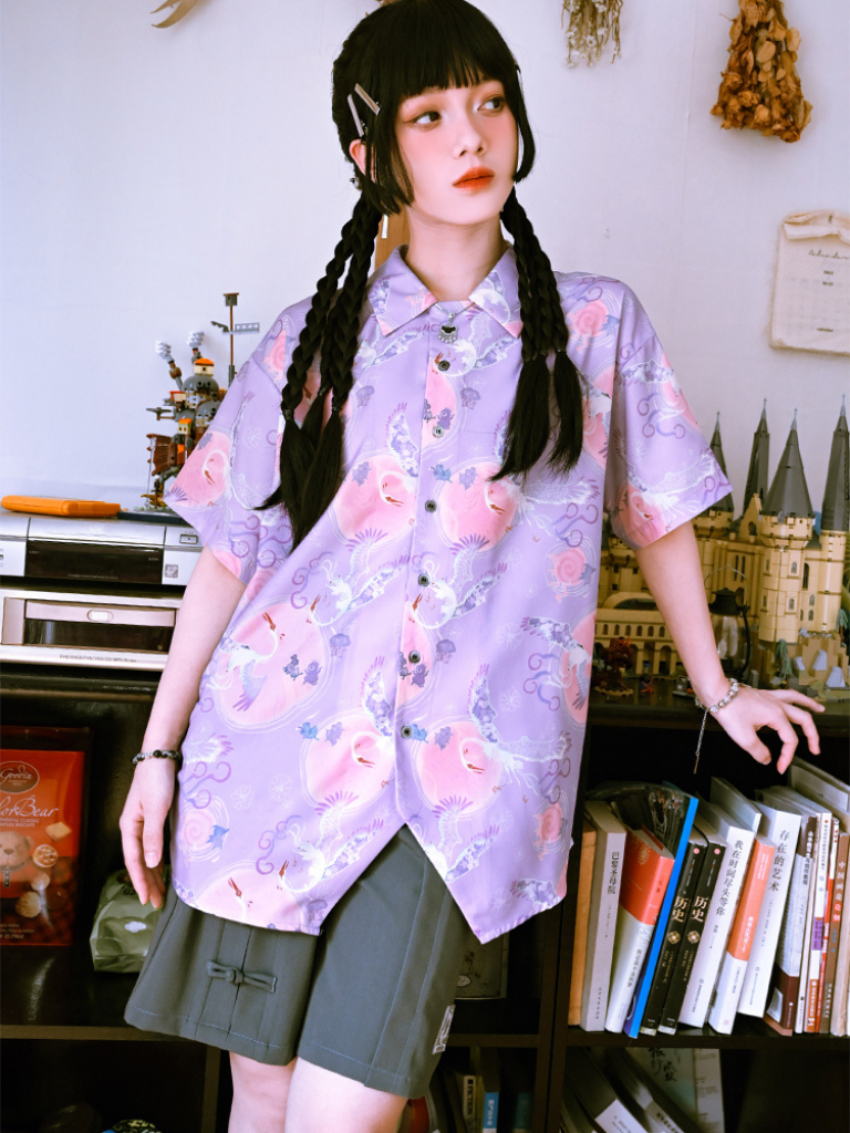 Mode China Design Mode Summer Shirt