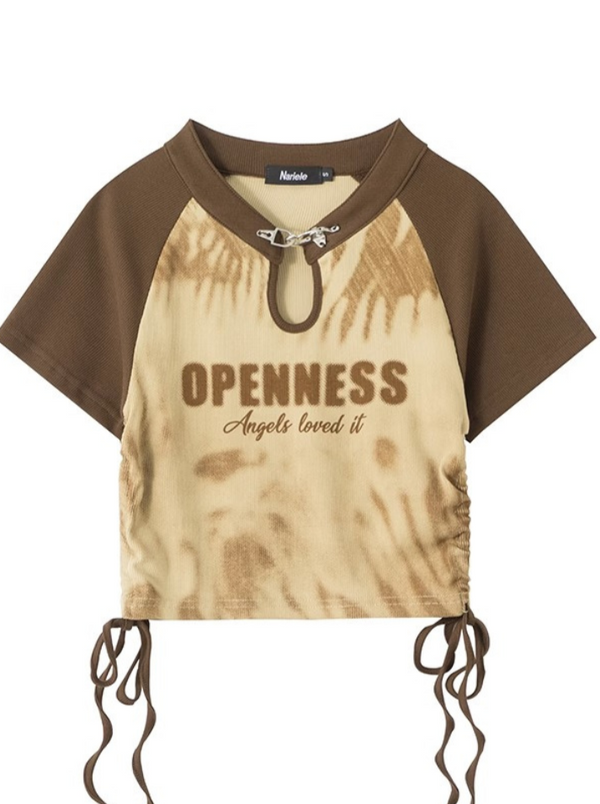 Y2K mode cheongsam tops 