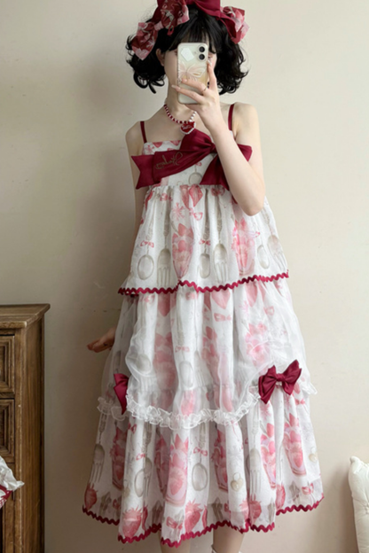 ストロベリーボックスロリータキャミソールドレス