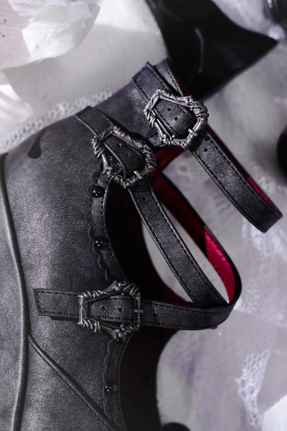 【3月30日予約締切】ダークラブリーボックスリボンシューズ