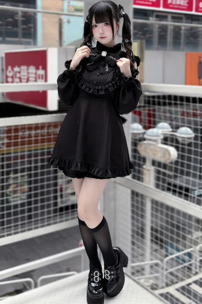 ローズプリンセスオフショルダーフリルリボントップス