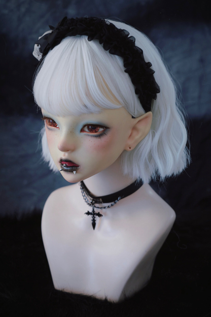 スカルリボンヘアーアクセサリー