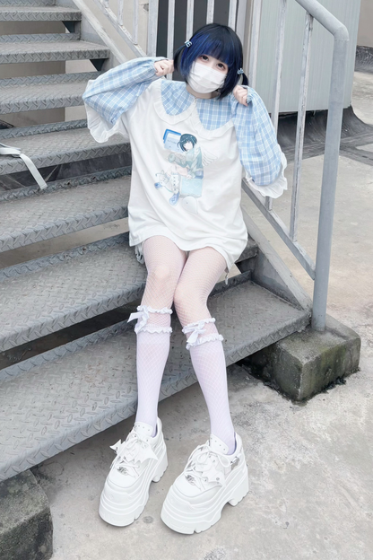 Reverse Wings Platform Shoes