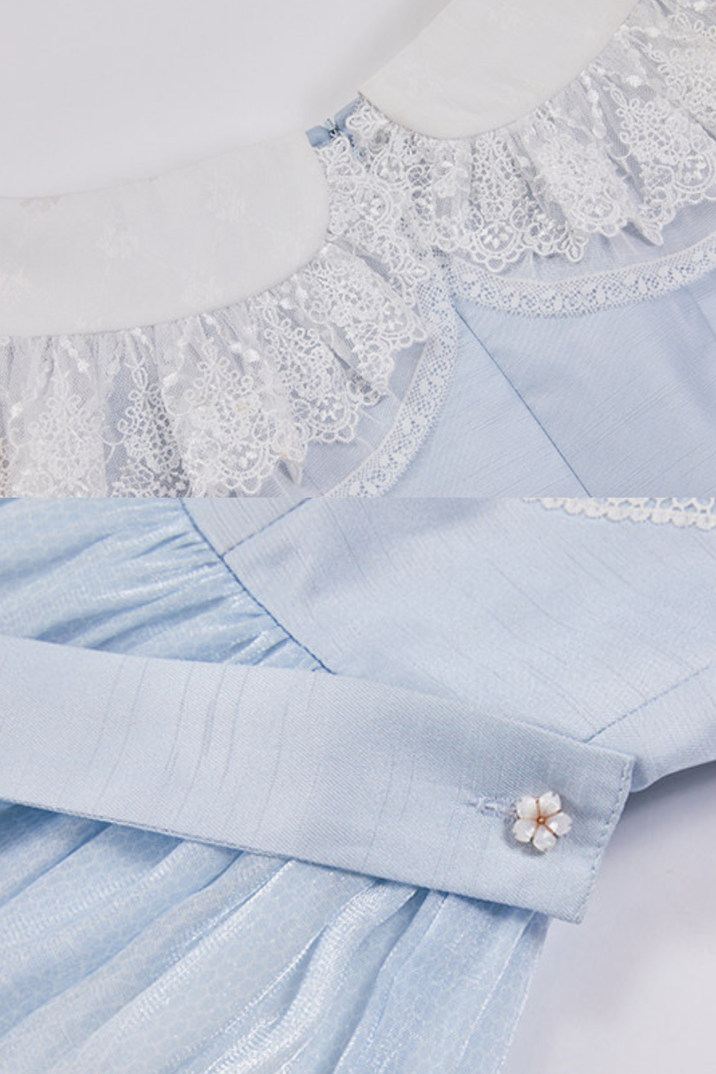 Vilandry Garden Off-Shoulder Dress + Jumper Skirt + Cape