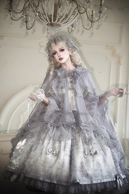 【4月3日予約締切】ギルデッドファンタジーロリータドレス+ジャンパースカート