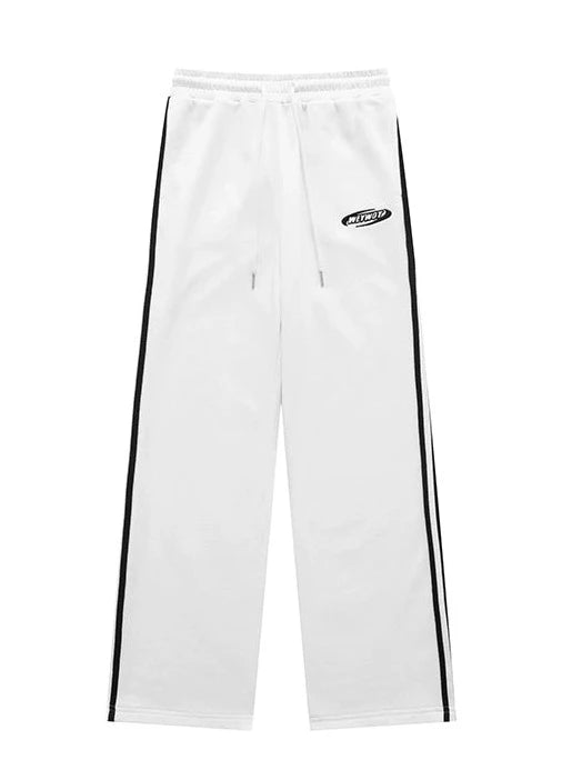 American High Street Side Striped Casual Dance Pants