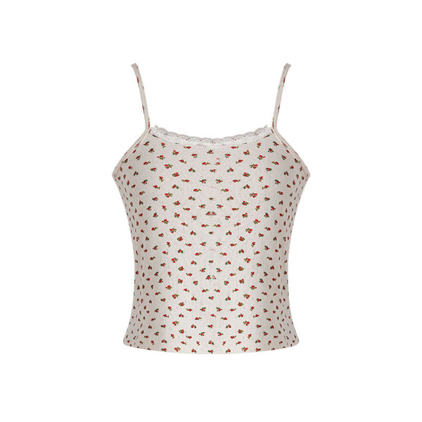 Floral V neck topset set