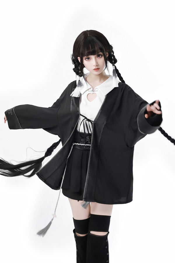 Slimming Jacket And Long Skirt Set