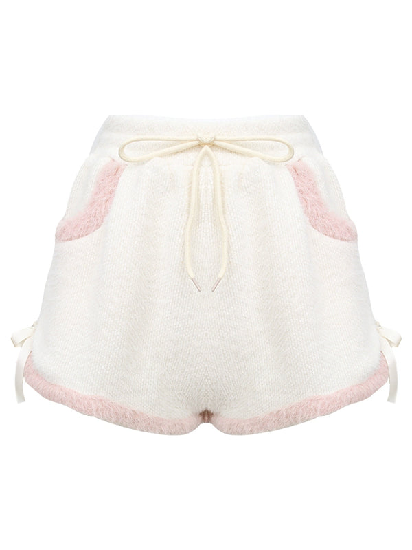 Rabbit Bore Over Tops + Milky Short Pants