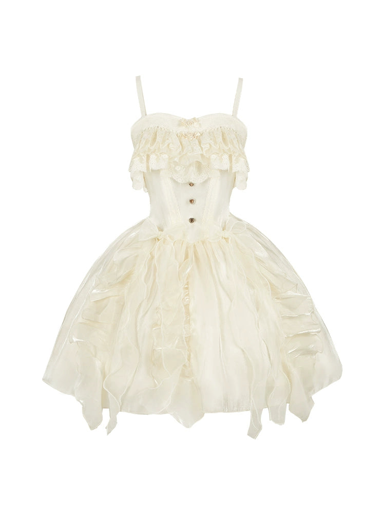 Kura Waist Soft Fishbone Summer Lolita