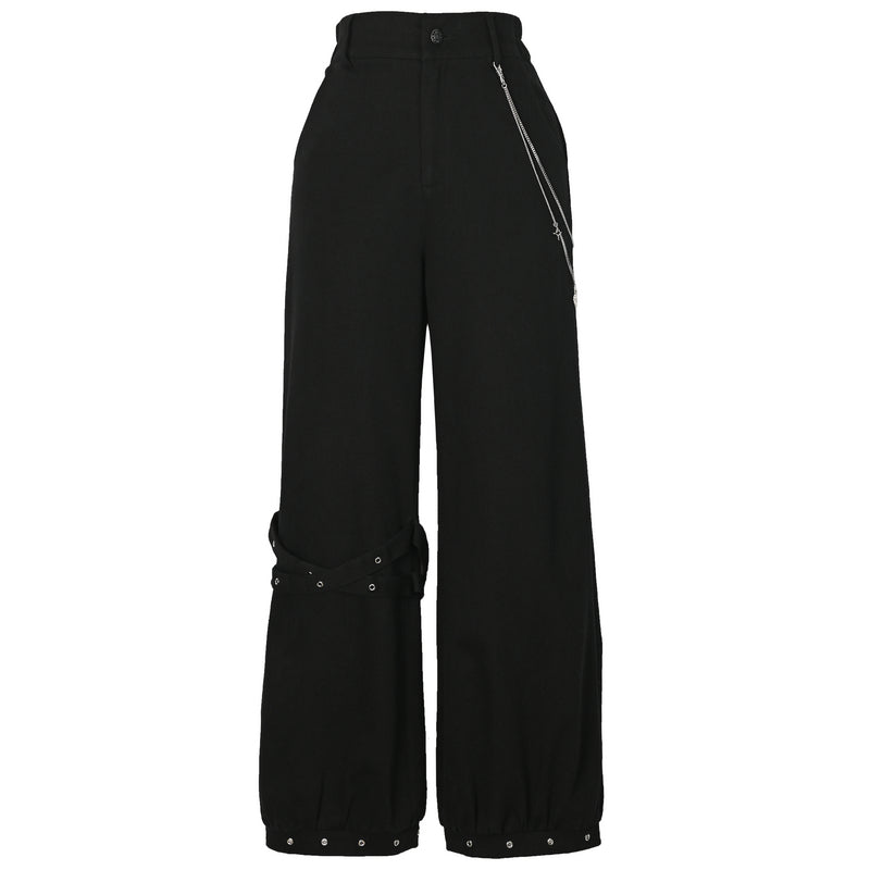 Black Lim Casual Cor Set Pants