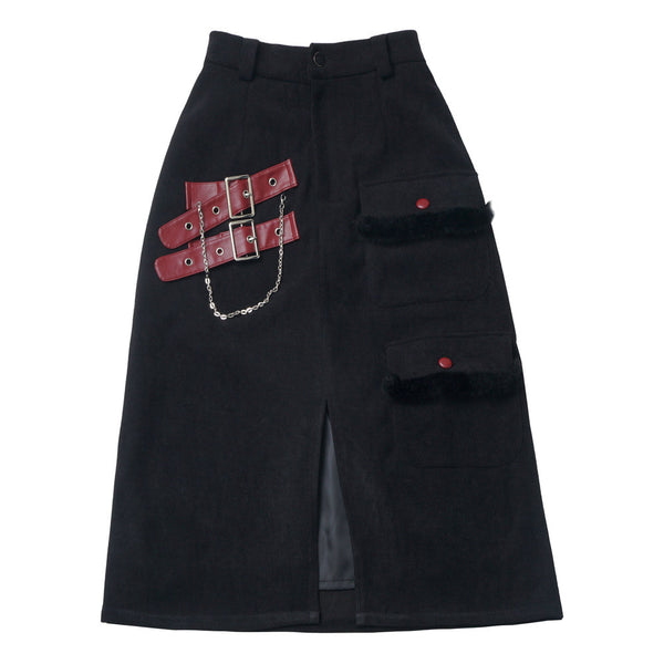 Super soft leather fleece jacket set-up