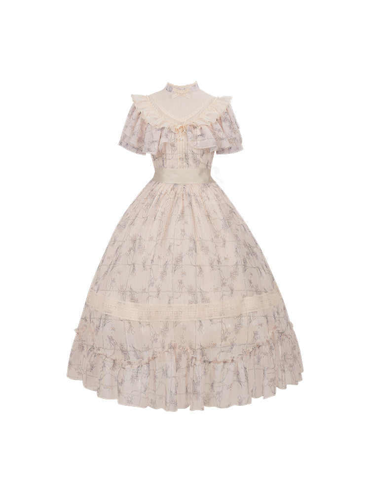 [Reservation Product] Original Edwardian Collar Lolita Dress