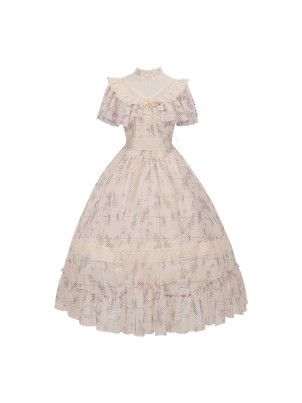 [Reservation Product] Original Edwardian Collar Lolita Dress