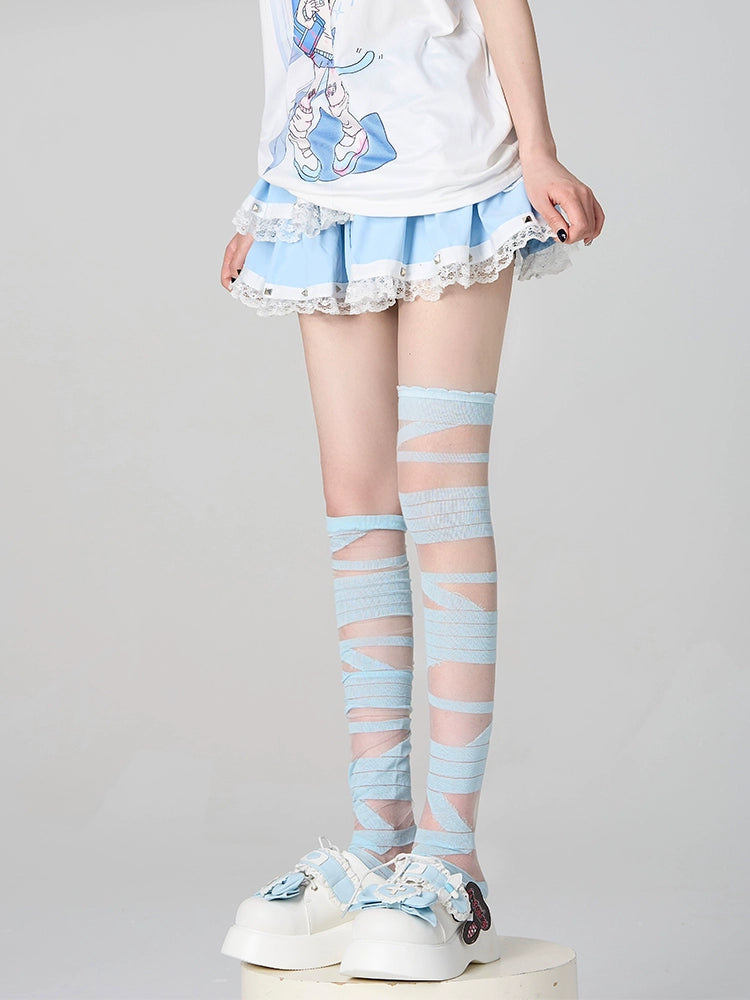 Aqua Straps Socks