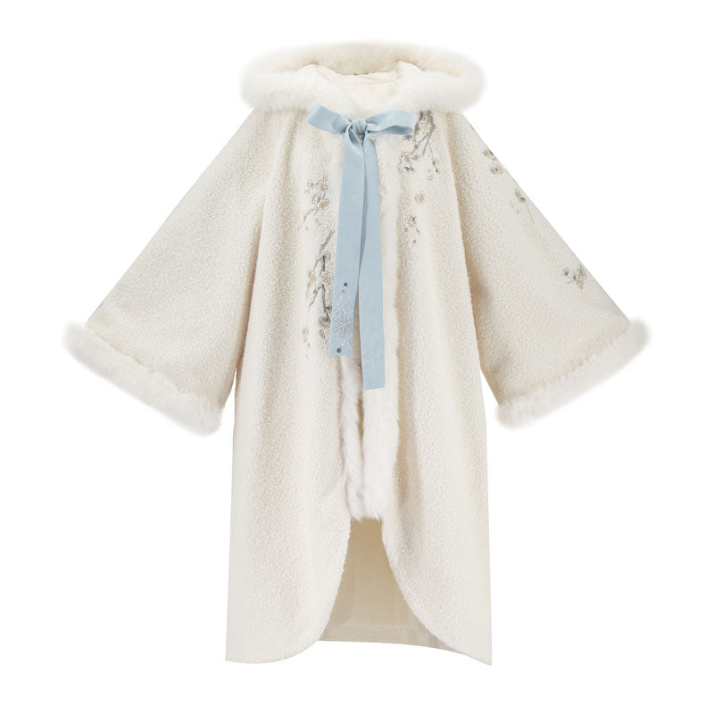 Tempalament Wool Cape Jacket