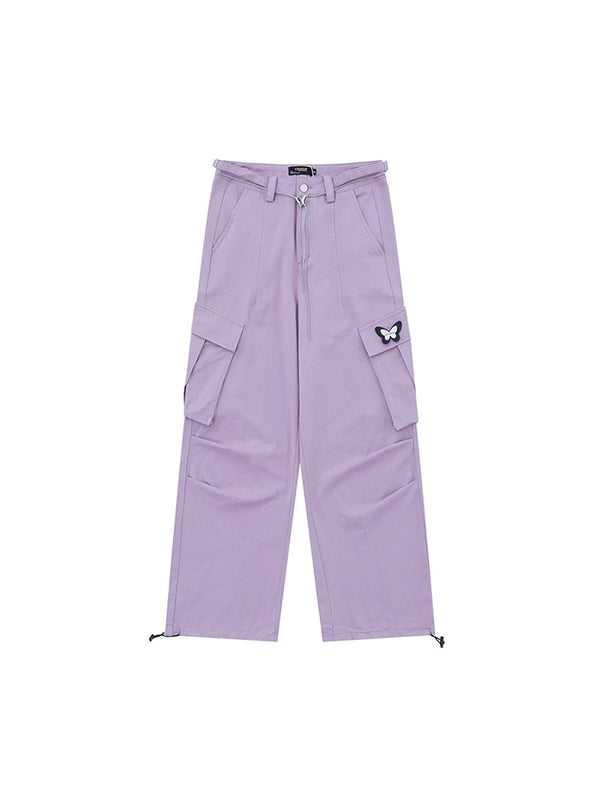 Wide Butterfly Pants with Big Pockets