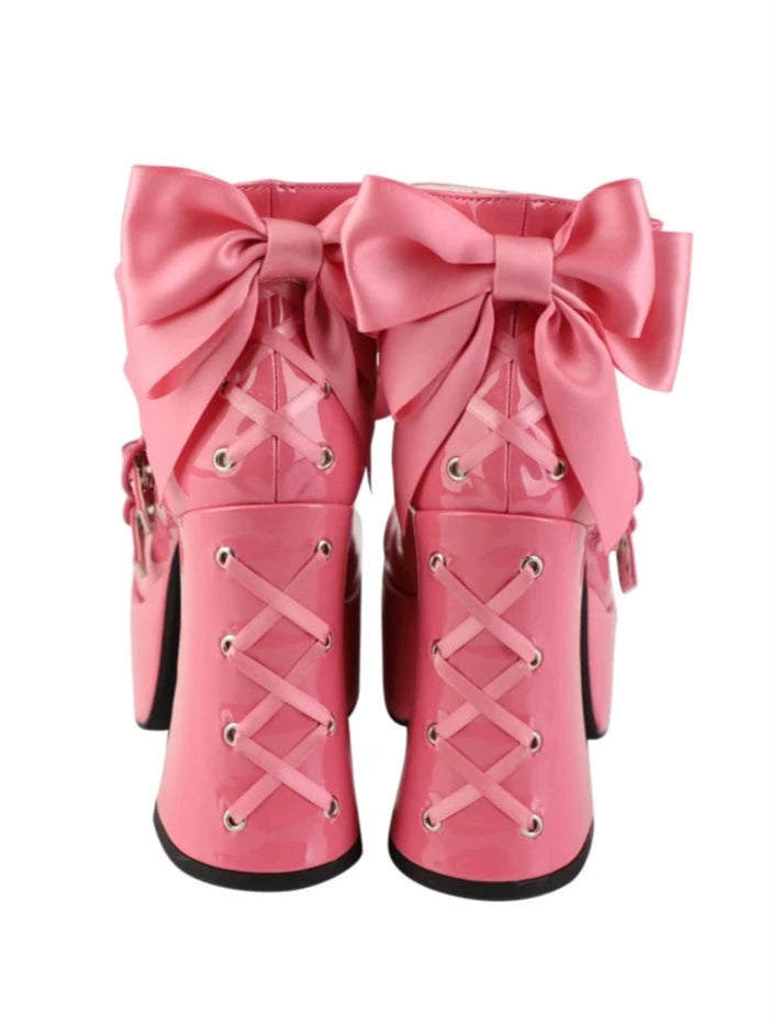 [预购截止日期 4 月 10 日] 芭比娃娃派对三团绵羊泡芙原创洛丽塔领带甜酷宝贝蝴蝶结