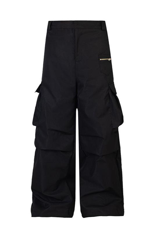 Loos Pleated Jazz Dance Cargo Pants