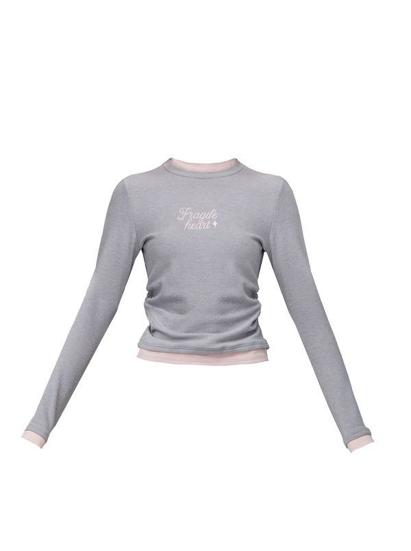 スリーカラーフェイクツーピーストップス