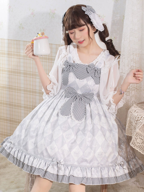 Light Gray Sweet Lolita Dress