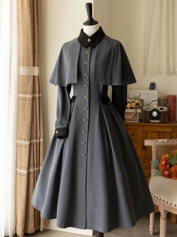 Elegant Retro Classic Dress Coat