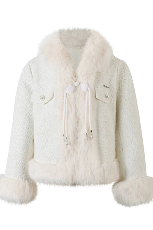 スノーフレンチファーコート