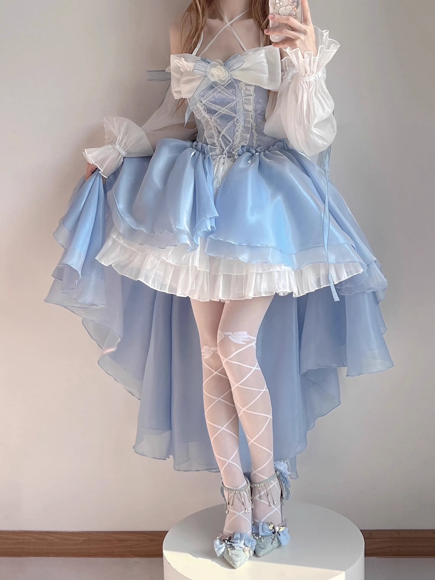 Blue Lolita Summer Dress
