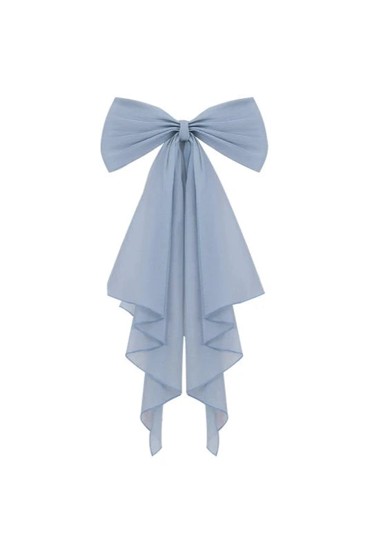 Pure White Sweet Long One Piece + Surprising Ribbon + Hair Band