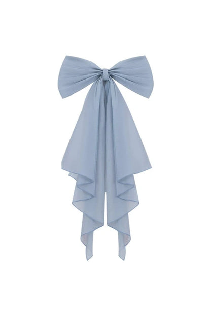 Pure White Sweet Long One Piece + Surprising Ribbon + Hair Band