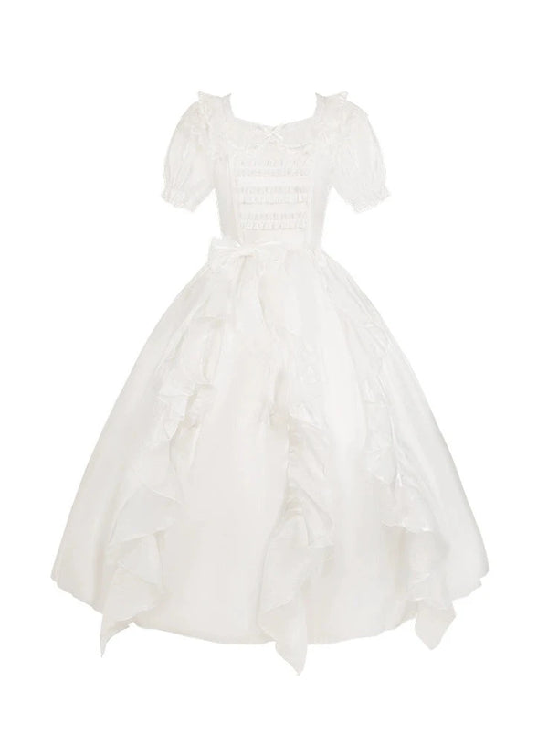 【予約商品】クラエレガントピュアホワイトロリータワンピース