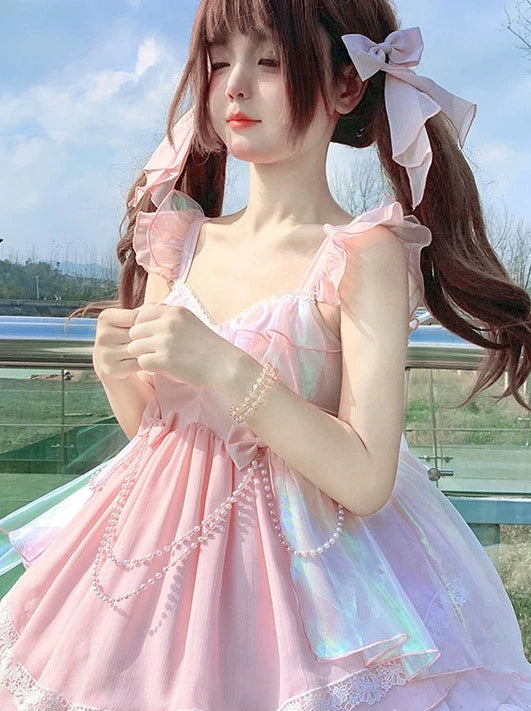 Light Lolita Princess Elegant Suspender Dress