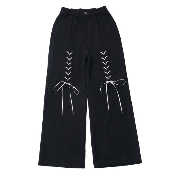 Panda Short Top Strappy Lace Pants Setup